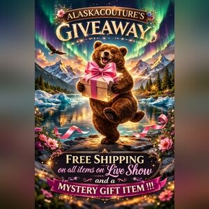 AlaskaCouture's Giveaway Listing! FREE SHIPPING & Mystery Gift 🥰